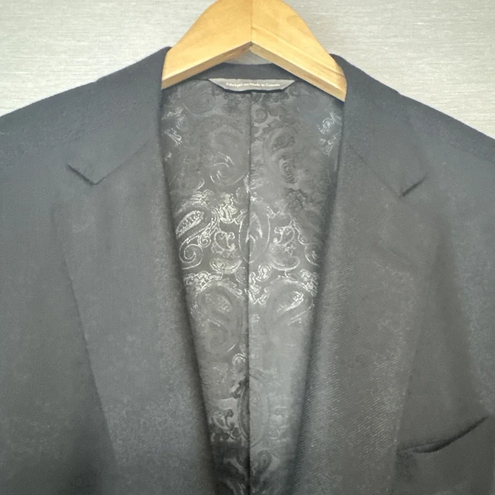 JP Tilford Samuelsohn 100% Pure Cashmere Blazer Men 42 L Lanificio di Pray Italy